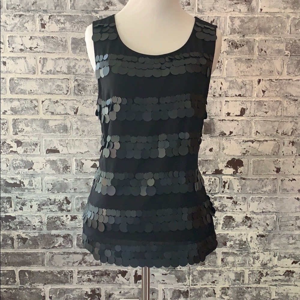 Dressy Matte Sequin Tank